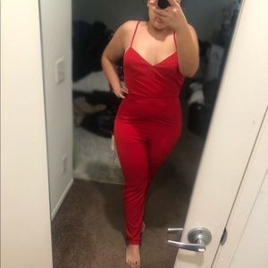 Red romper 🔥